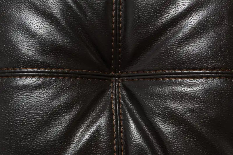 Made in Canada Addison 2-Piece Right-Facing Leather-Look Fabric Sectional with Removable Seat Cushions
