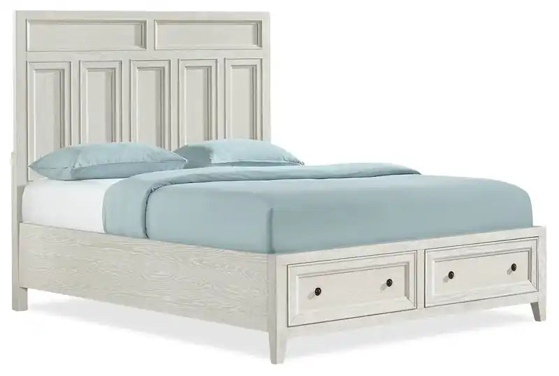 Casa Panel Bed with Headboard & Frame