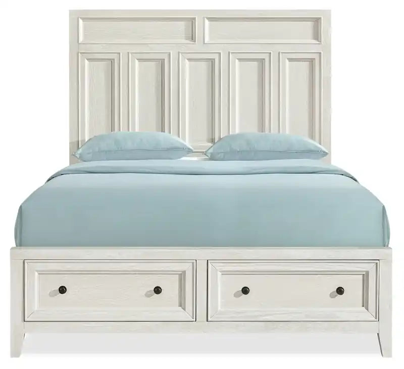 Casa Panel Bed with Headboard & Frame