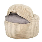 Fauteuil poire en mousse haute densité Teddy Corduroy