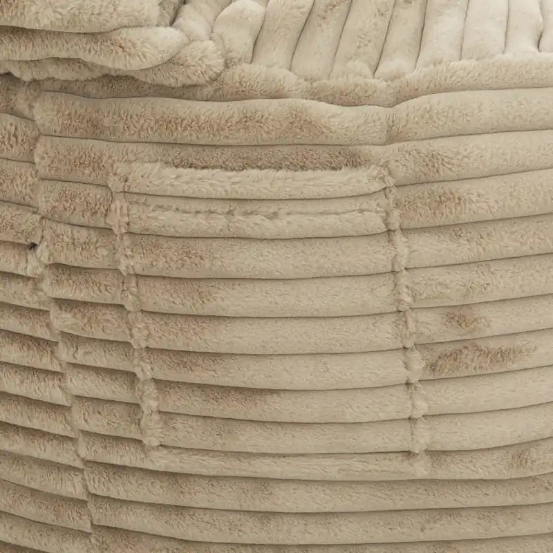 Sealy Teddy Corduroy High Density Foam Bean Bag Chair