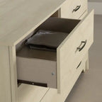 Commode 6 tiroirs - Chêne blanchi