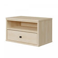 Sazena Led Floating Nightstand - Bleached Oak