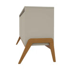 Buffet Mid-Century Modern 63.32 avec pieds en bois massif - Grège