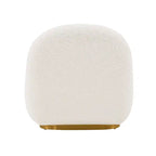 Fauteuil d'appoint moderne en chenille
