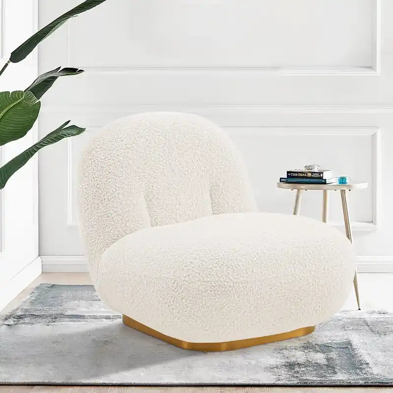 Manhattan Comfort Modern Edina Chenille Accent Chair