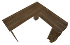 Bureau d'angle Eason 47 avec étagère