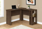Bureau d'angle Eason 47 avec étagère