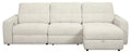 Scott Living Elevate Modular 3-Piece Right-Facing Chenille Fabric Power Reclining Sectional