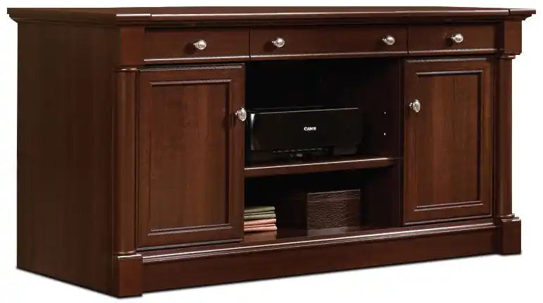 Palladia 62.05 Office Desk with Storage - Select Cherry