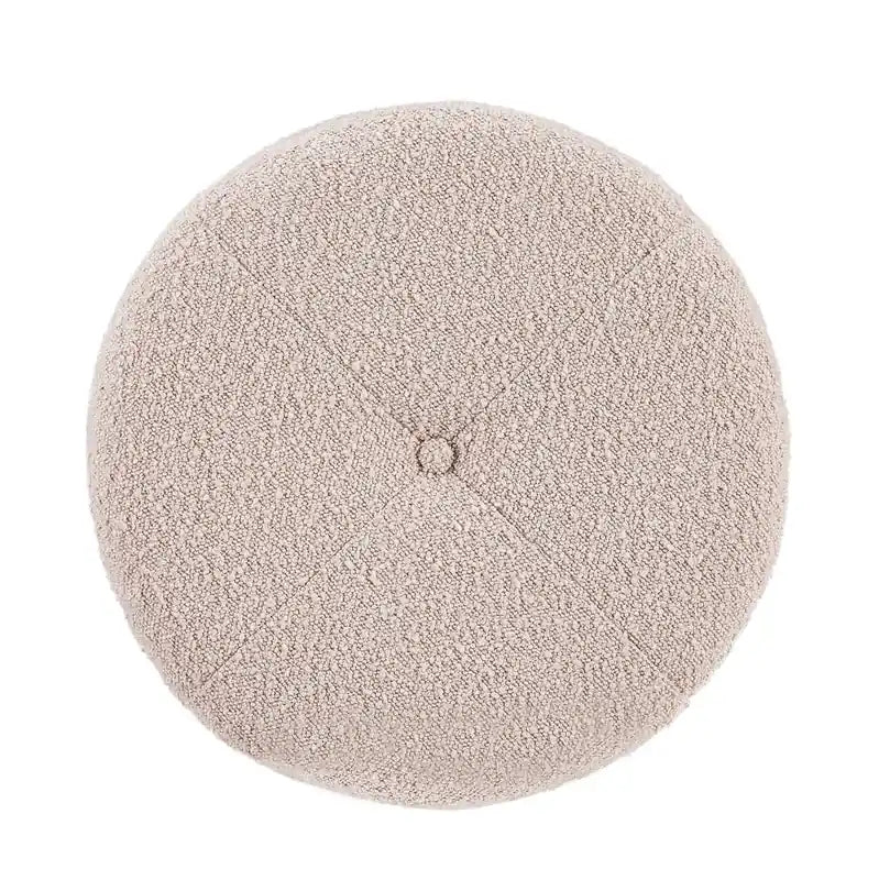 Saskatchewan 14.75 Round Fabric Storage Ottoman