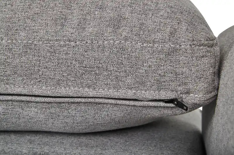 Wilson 77.5 Leather-Look Fabric Sleeper Sofa with Drop-Down Back Cushions and Metal Legs